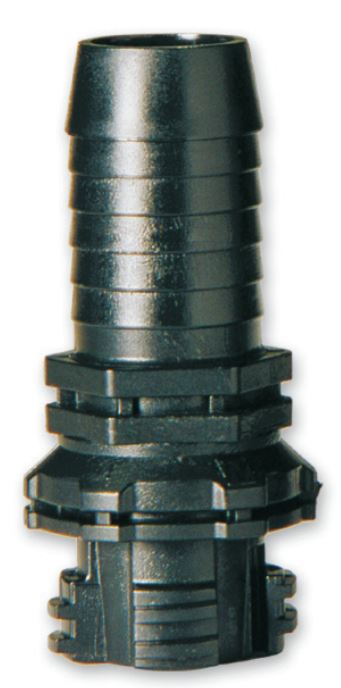 Nelson Square Thread Hose Barb Fitting