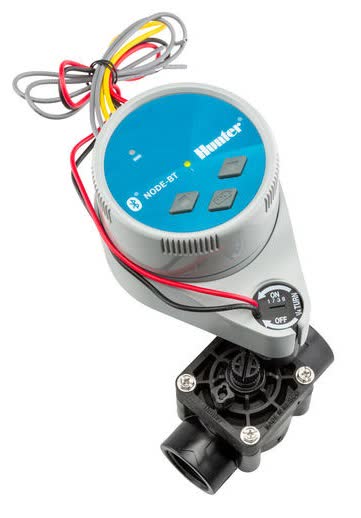 Hunter NODE Bluetooth 1 Zone Battery Controller c/w 25mm Valve
