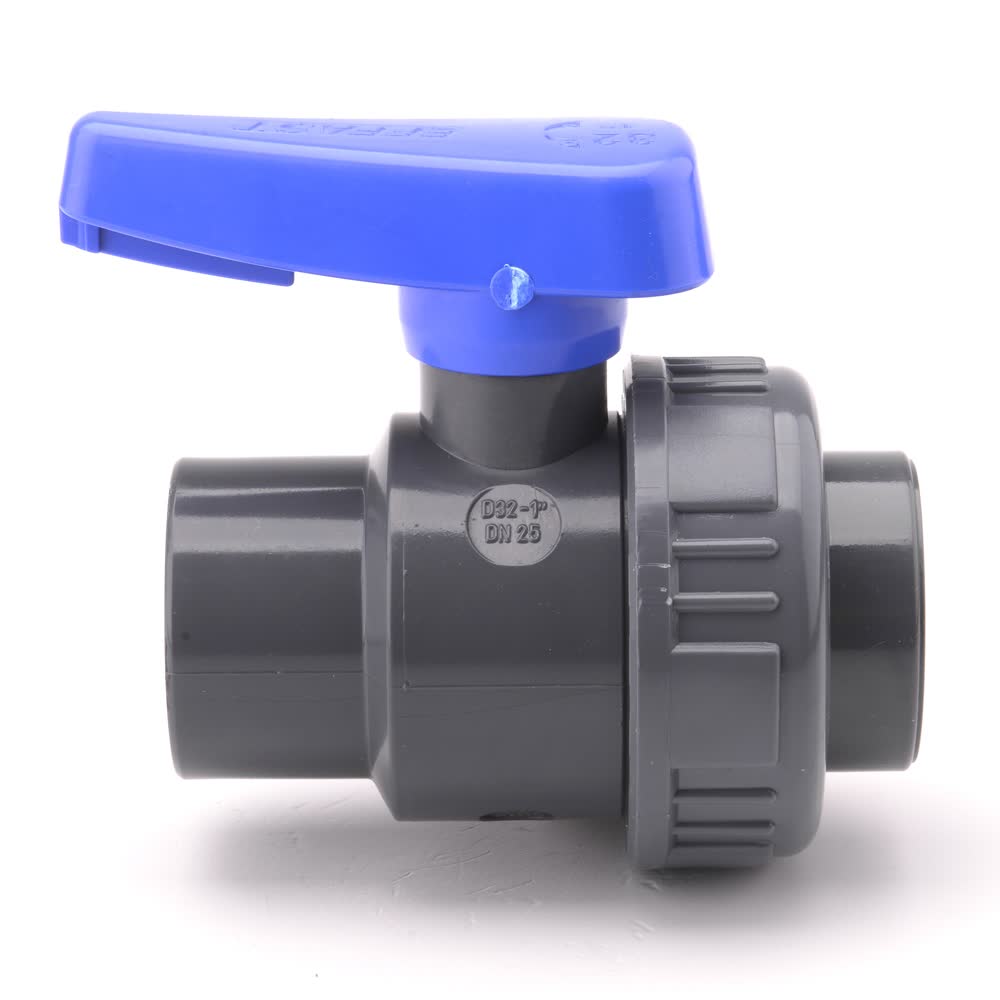 PVC Single Union Ball Valve 15mm