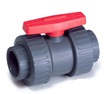 PVC Ball Valve Double Union 20mm Slip