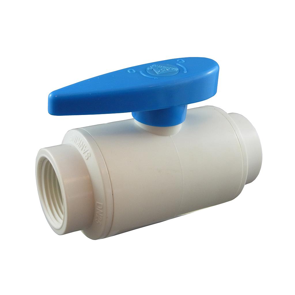 Sanking PVC Ball Valve 32mm BSPF