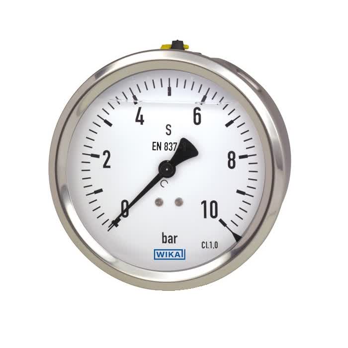 Pressure Gauge 63mm 0 to 800kPa (120psi) Rear Entry