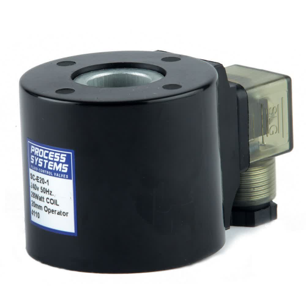 Process Systems Coil 24VAC - Suits SSV55 32mm-50mm