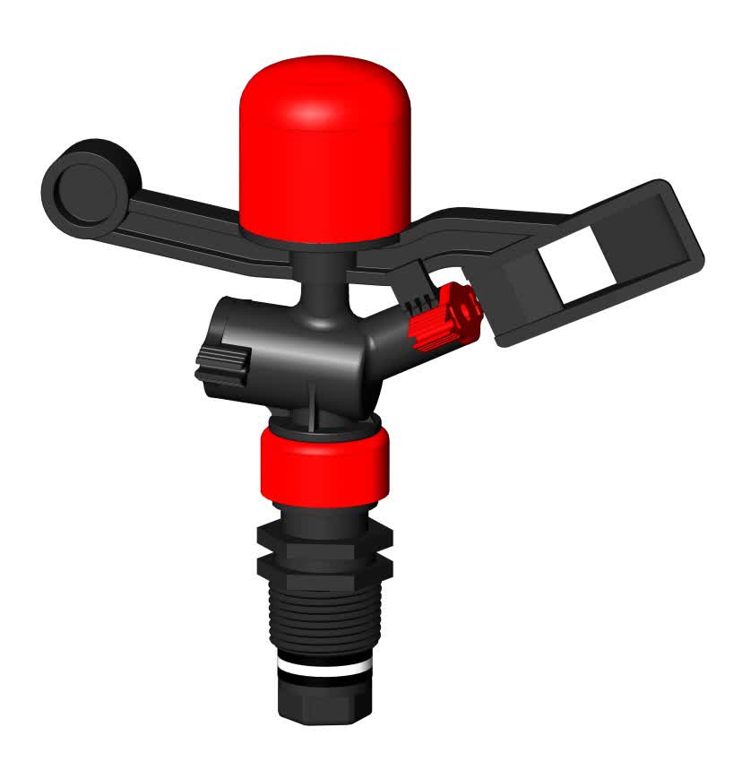 Rolland Plastic Impact 15mm Male Full Circle c/w 3.0mm Nozzle x Plug