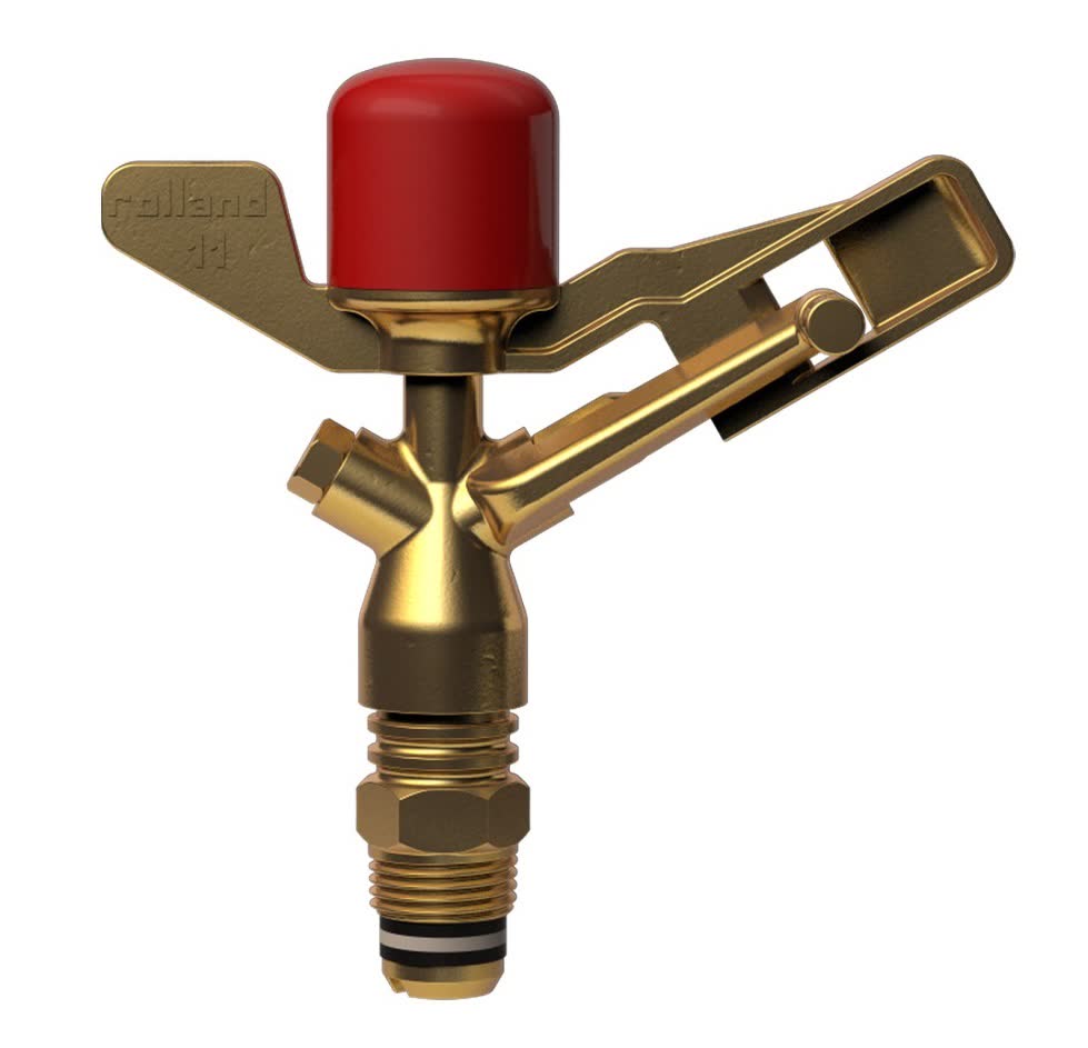 Rolland Brass Impact 15mm Male Full Circle c/w 4.5mm x 2.5mm Nozzles