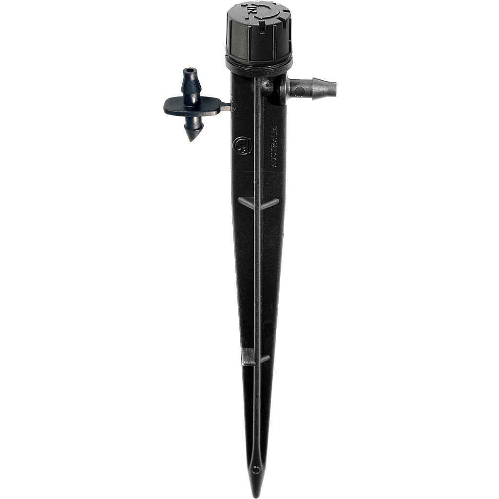 Antelco Micro Shrubbler Adj Flow 180* 4mm Spike (31295)