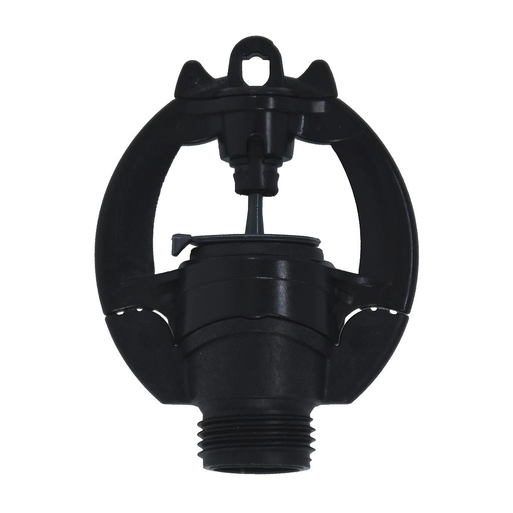 Rivulis S2000 Flow Regulated - 19 lph (Black Nozzle/Grey Rotor) with range limiter