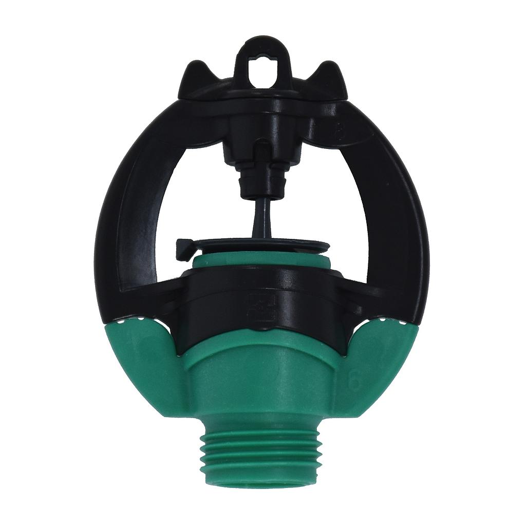 Rivulis S2000 Flow Regulated - (Green Nozzle/Grey Rotor) 53 lph with range limiter