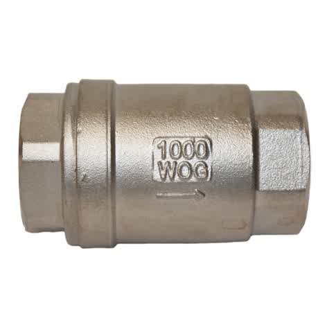 WSP 304 S/Steel Spring Check Valve 15mm