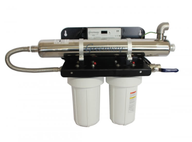UV Unit Greenway with 2 x 10in Filters Complete