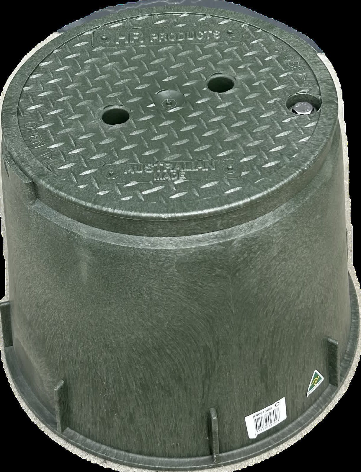 HR Commercial Valve Box Round 250mm x 255mm Deep
