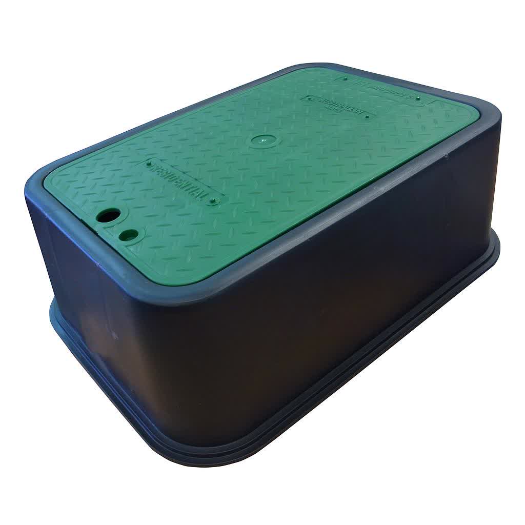 HR Valve Box Rectangular 425x295x165mm Deep c/w Inlay Lid
