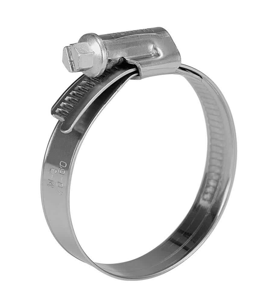 Worm Drive Clamp W3 S/Steel 60-80mm 12mm band