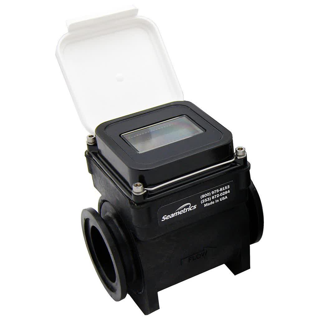 Seametrics WMP104 Plastic Bodied Mag Meter 80mm Battery Powered